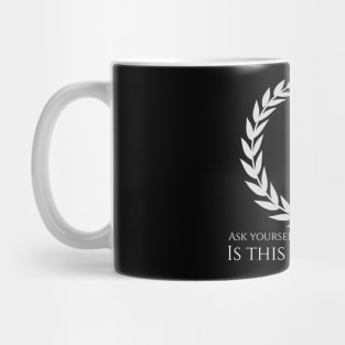 Marcus Aurelius Quote Ancient Rome Stoic Philosophy Stoicism Mug